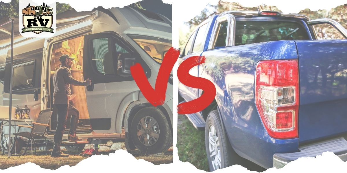 rv insurance vs auto insurance graphic