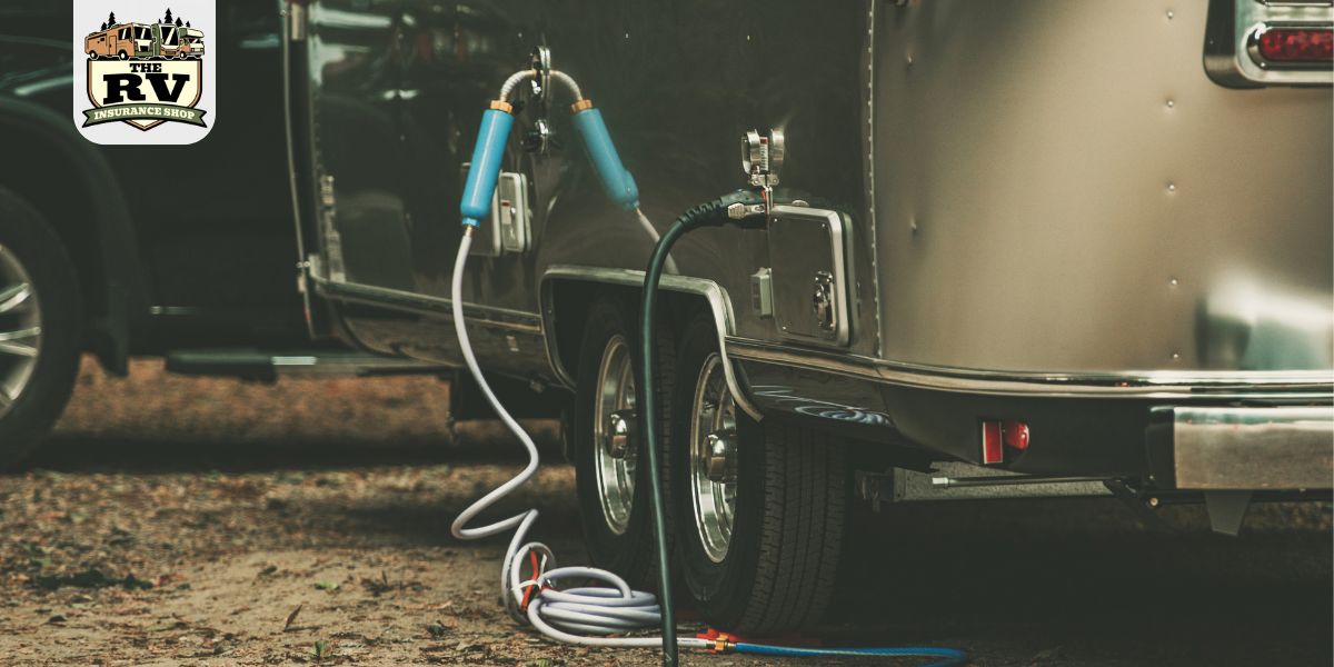 an Airstream RV belonging to someone looking to save some money on their insurance